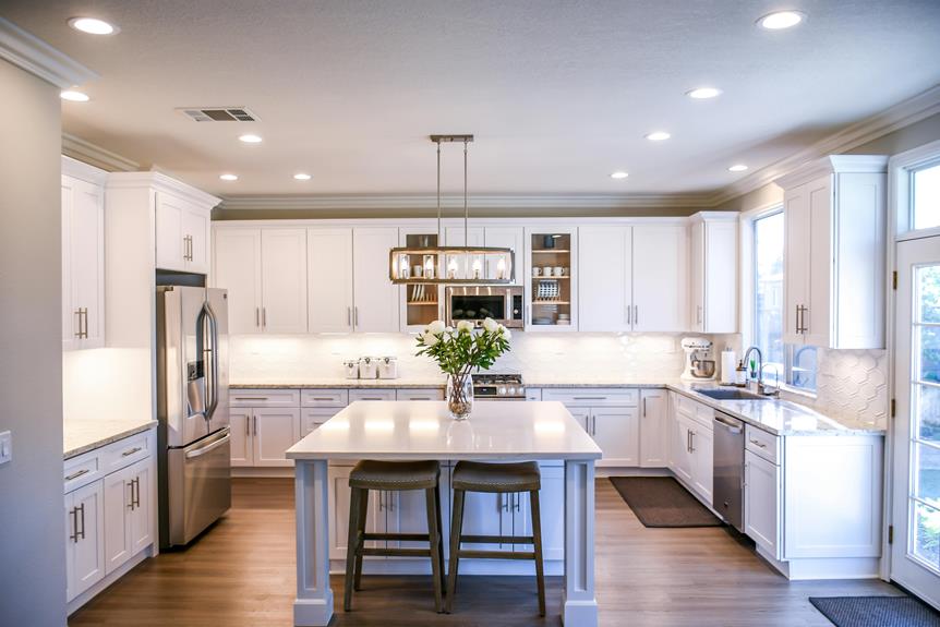 efficient kitchen cabinet organization